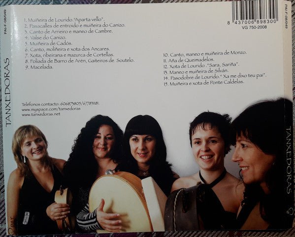 CD Tanxedoras – Tanxedoras Nuevo precintado - DISCOS NAKASHA
