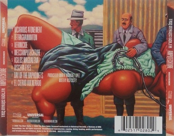 CD The Mars Volta – Amputechture Nuevo precintado - DISCOS NAKASHA