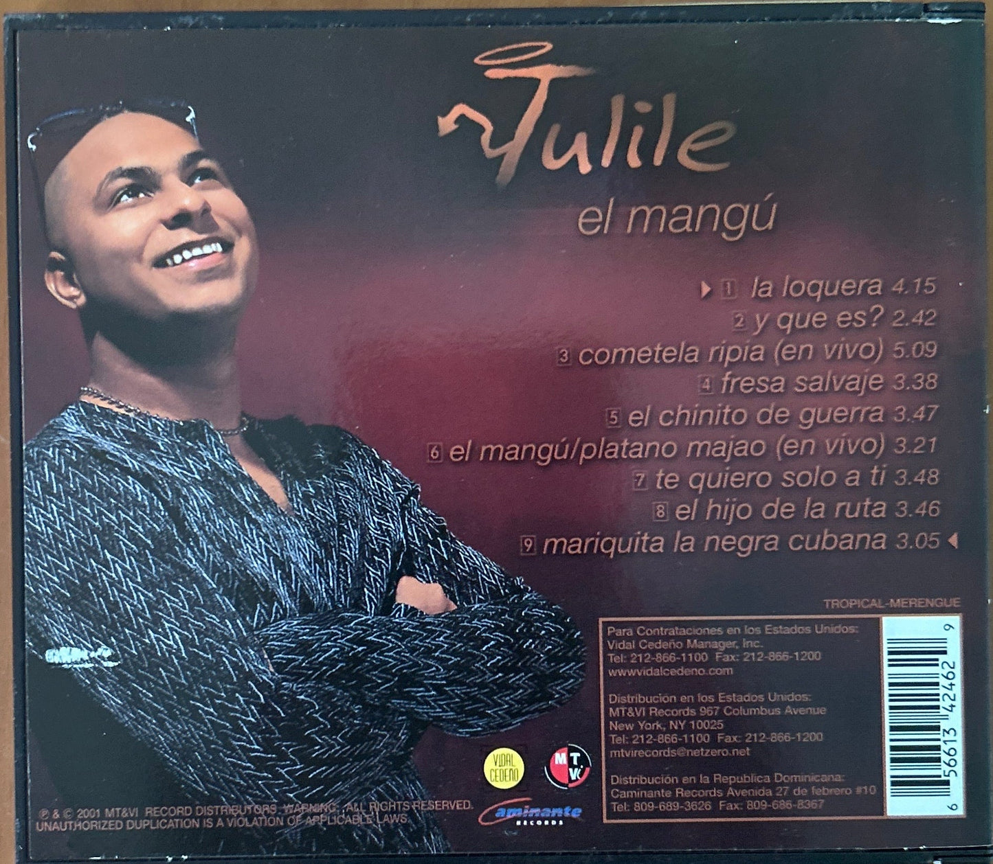 CD Tulile – El Mangu 2ª Mano - DISCOS NAKASHA