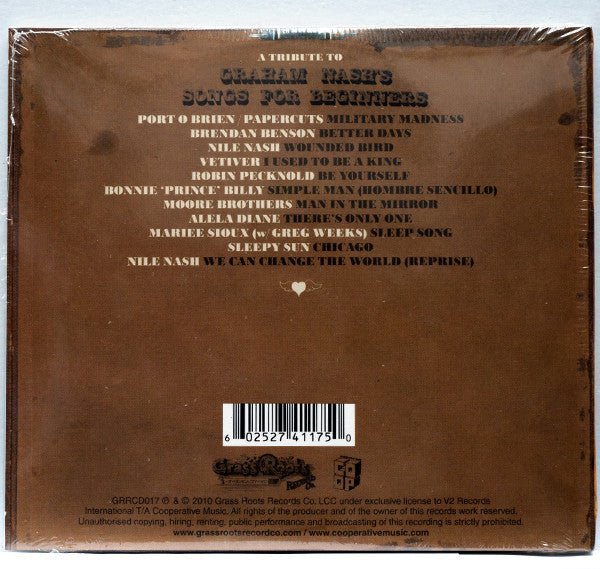 CD V/A – Be Yourself: A Tribute To Graham Nash's Songs For Beginners Nuevo precintado - DISCOS NAKASHA