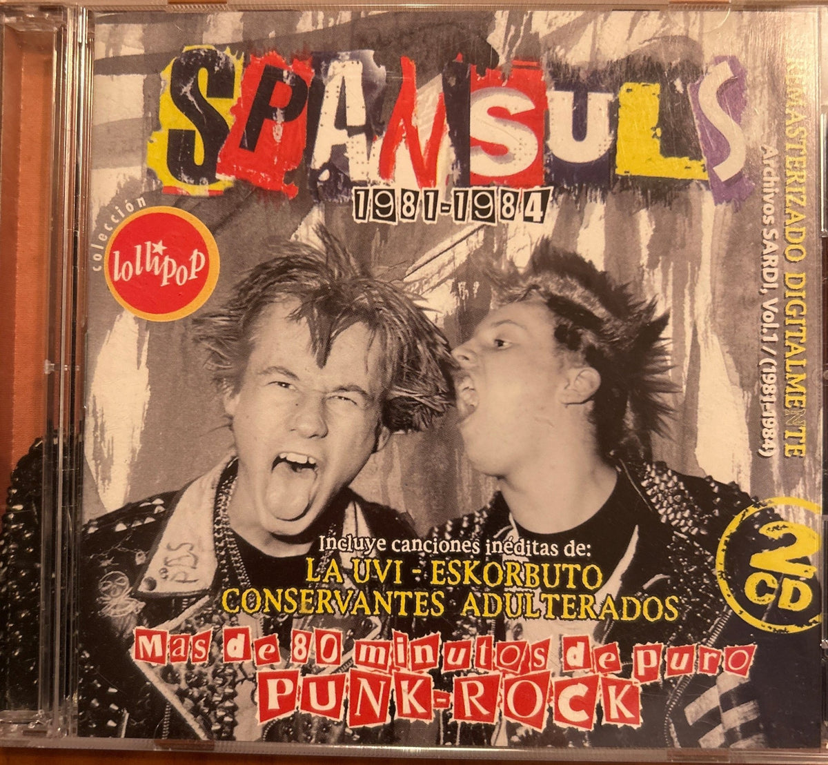 CD V/A – Spansuls 1981-1984 2ª mano - DISCOS NAKASHA