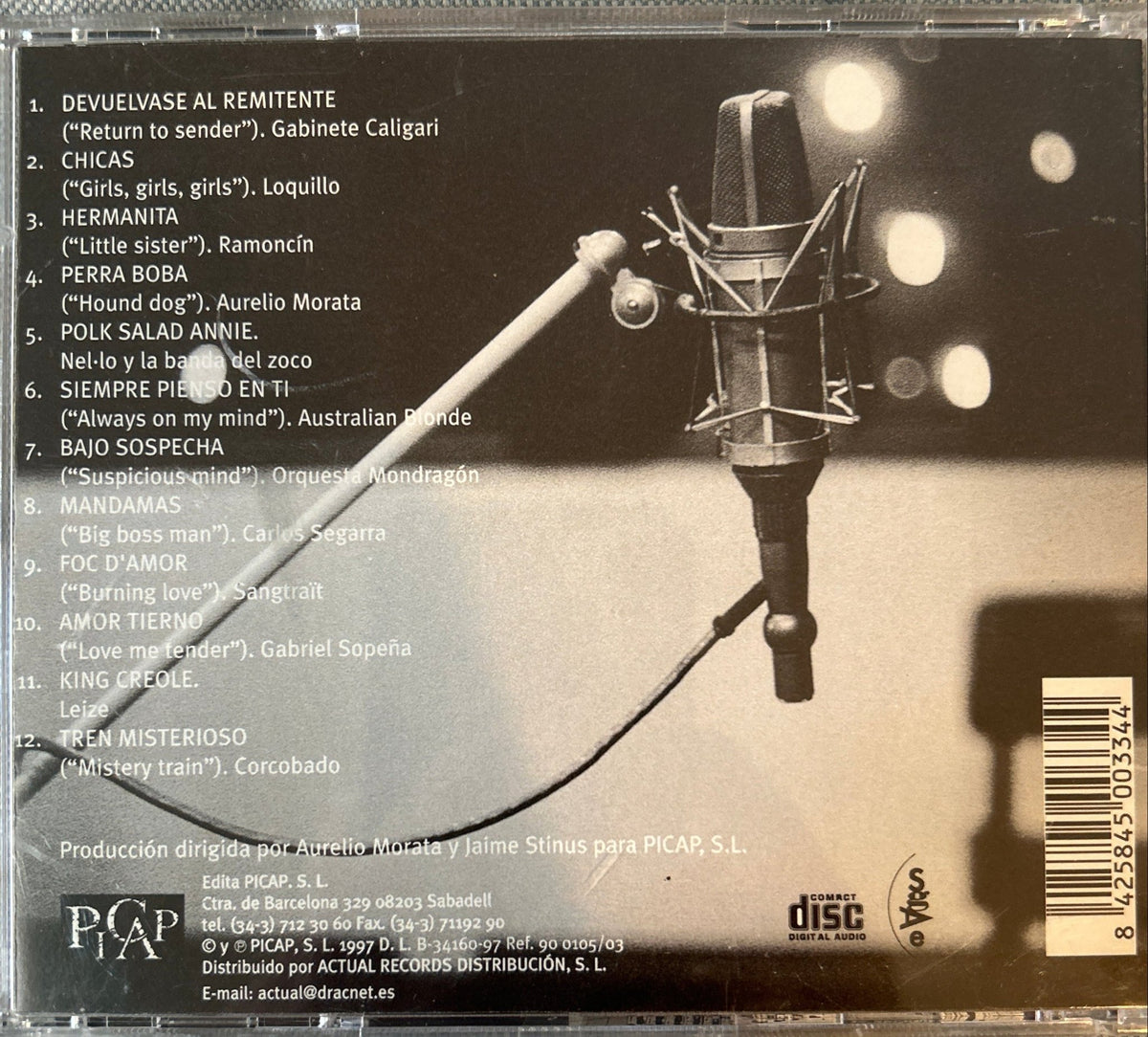 CD V/A – Tributo Al Rey 2ª Mano - DISCOS NAKASHA