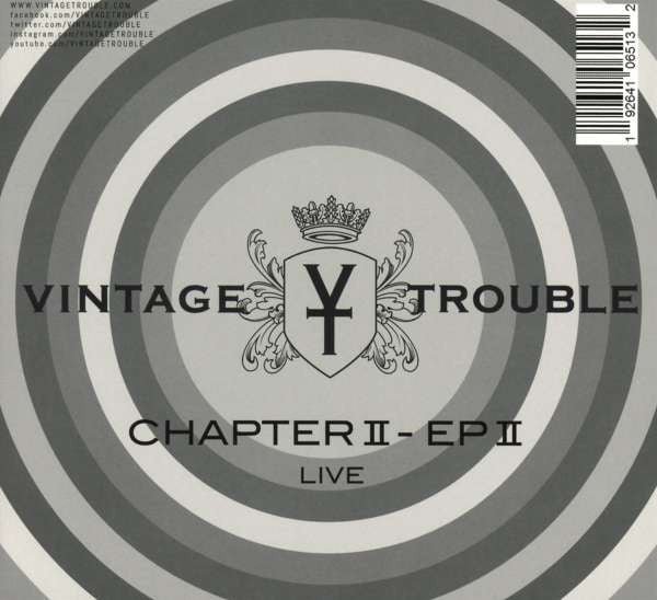 CD Vintage Trouble – Chapter II - EP II Nuevo precintado - DISCOS NAKASHA