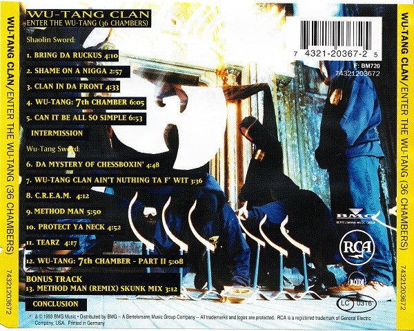 CD Wu - Tang Clan - Enter The Wu - Tang Nuevo precintado - DISCOS NAKASHA
