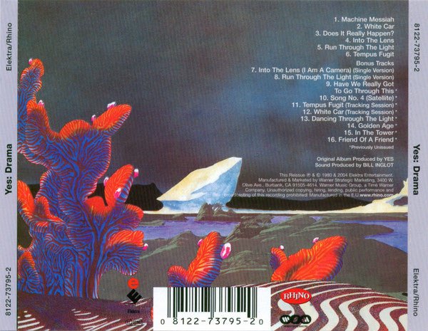 CD Yes – Drama Nuevo precintado - DISCOS NAKASHA
