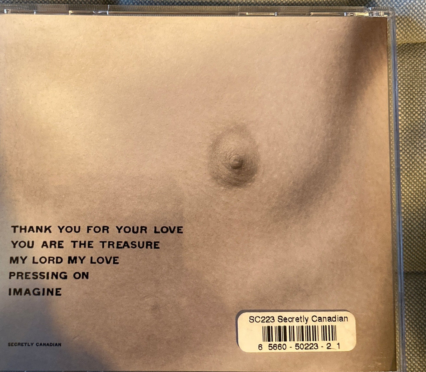 CDMAXI Antony And The Johnsons – Thank You For Your Love Ed. USA 2ª Mano - DISCOS NAKASHA