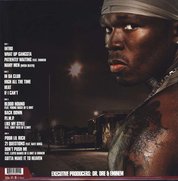 LP 50 Cent - Get rich or die tryin’ Nuevo precintado - DISCOS NAKASHA
