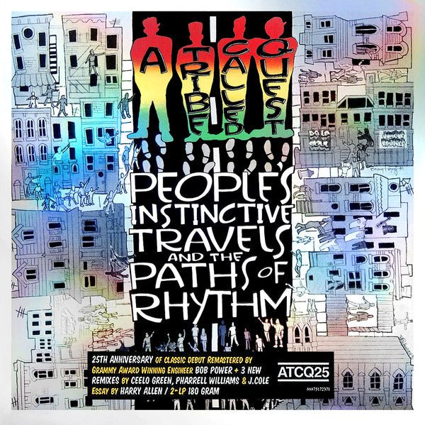 LP A Tribe Called Quest – People's Instinctive Travels And The Paths Of Rhythm Nuevo precintado - DISCOS NAKASHA