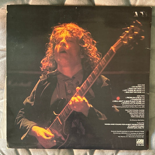 LP AC/ DC - Let there be rock 2ª Mano - DISCOS NAKASHA