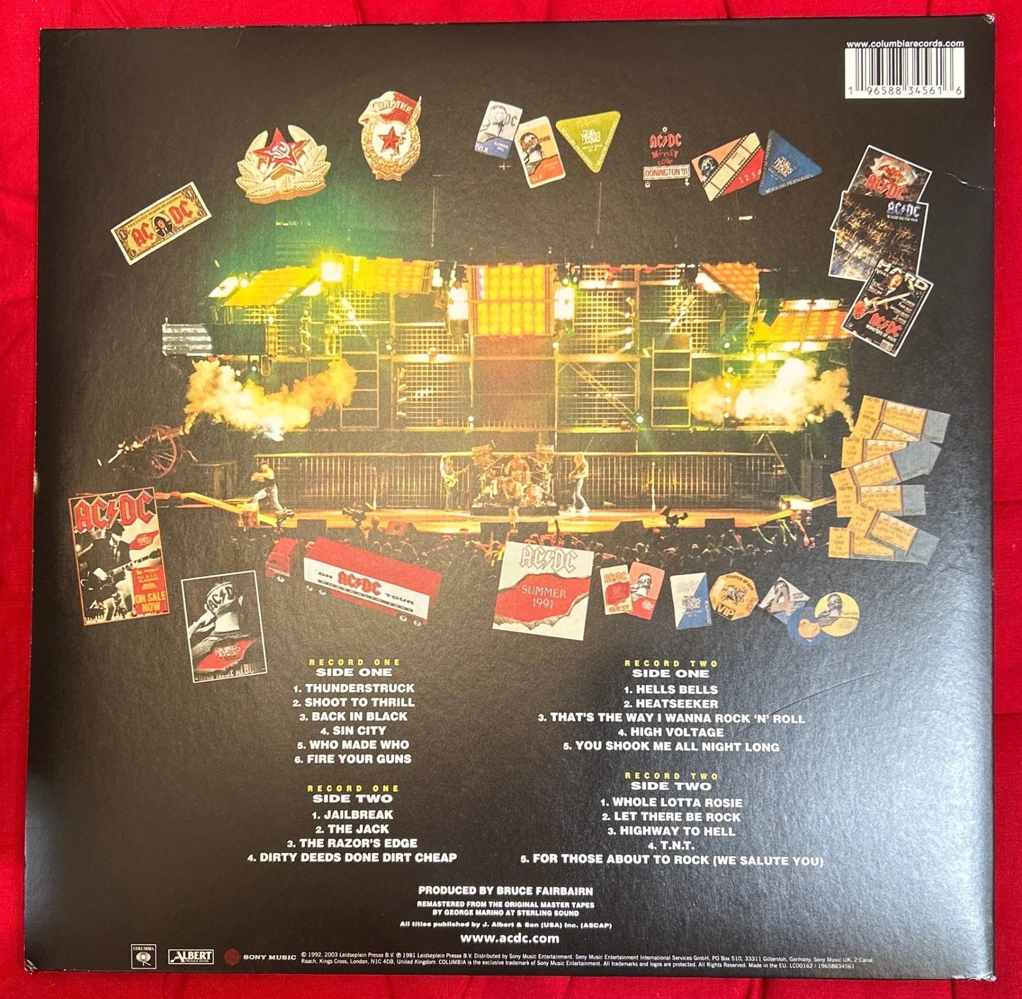 LP AC/DC – Live 2ª Mano - DISCOS NAKASHA