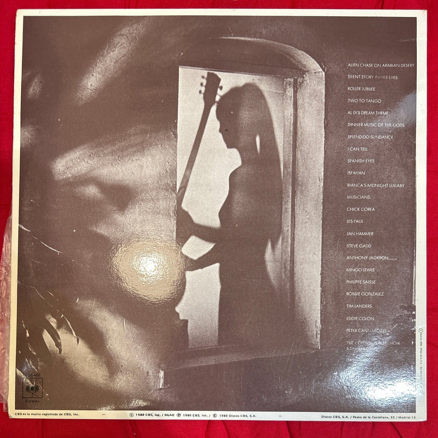 LP Al Di Meola – Splendido Hotel 2ª Mano - DISCOS NAKASHA