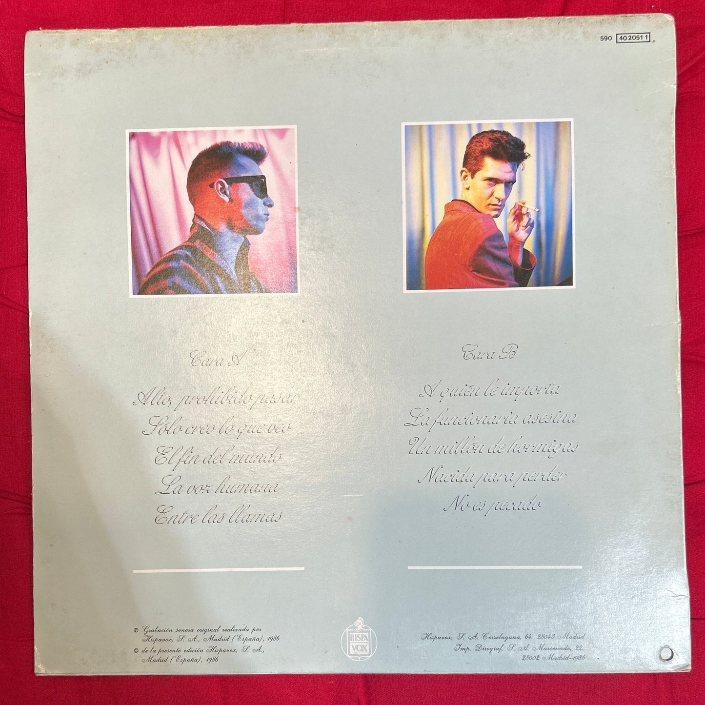 LP Alaska Y Dinarama – No Es Pecado 2ª mano - DISCOS NAKASHA