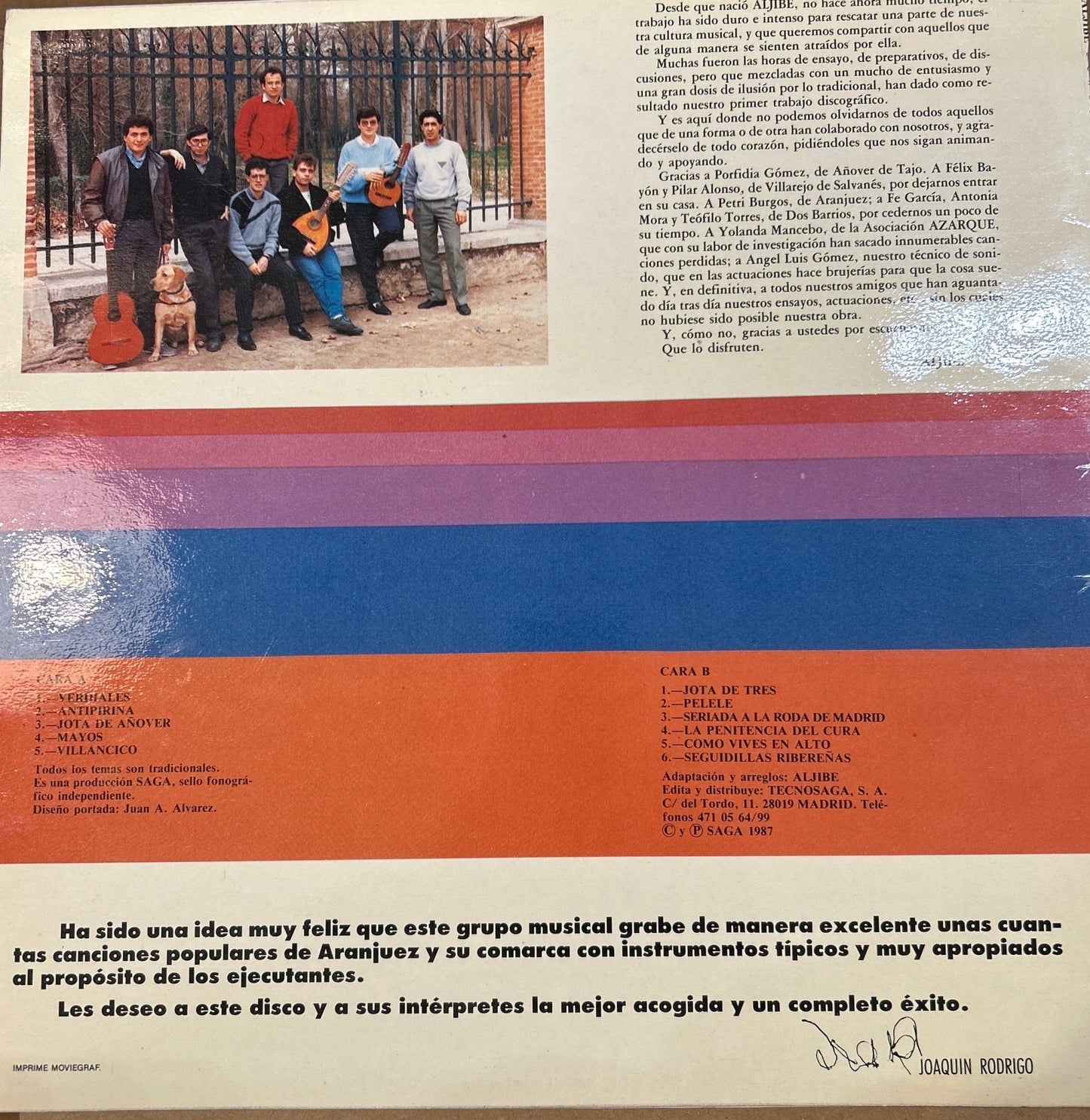 LP Aljibe – Surco Arriba Surco Abajo 2ª mano - DISCOS NAKASHA
