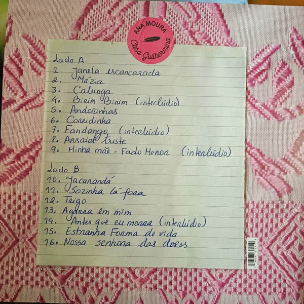 LP Ana Moura – Casa Guilhermina Nuevo precintado - DISCOS NAKASHA