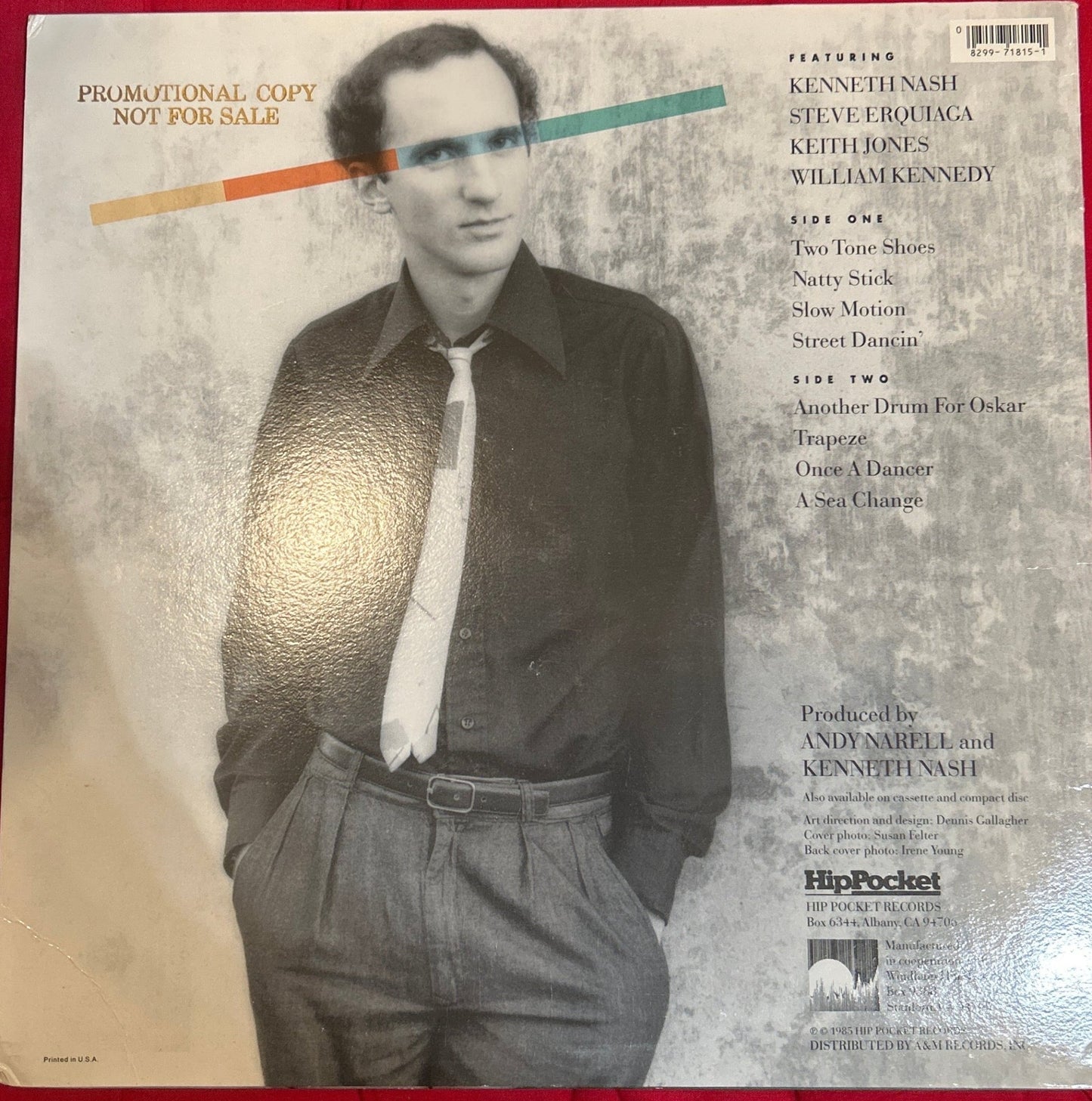 LP Andy Narell – Slow Motion 2ª Mano - DISCOS NAKASHA