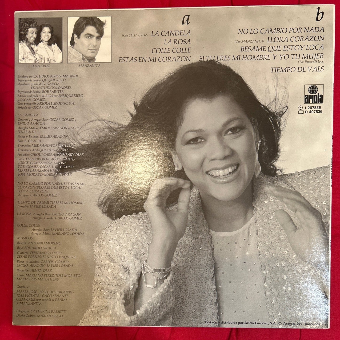 LP Angela Carrasco – La Candela 2ª Mano - DISCOS NAKASHA