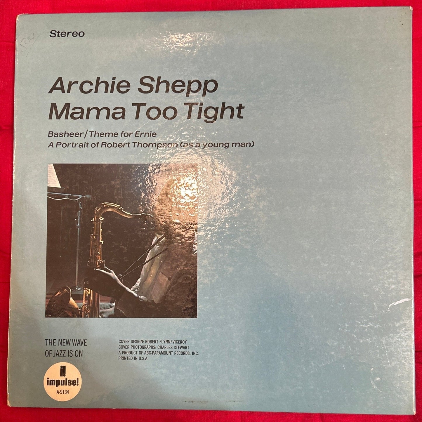 LP Archie Shepp – Mama Too Tight 2ª Mano - DISCOS NAKASHA