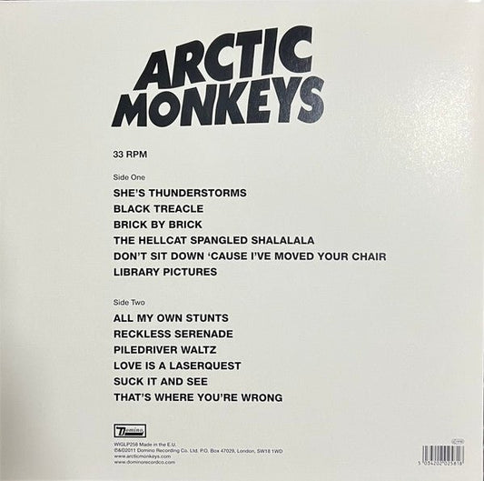 LP Arctic Monkeys – Suck It And See Nuevo precintado - DISCOS NAKASHA