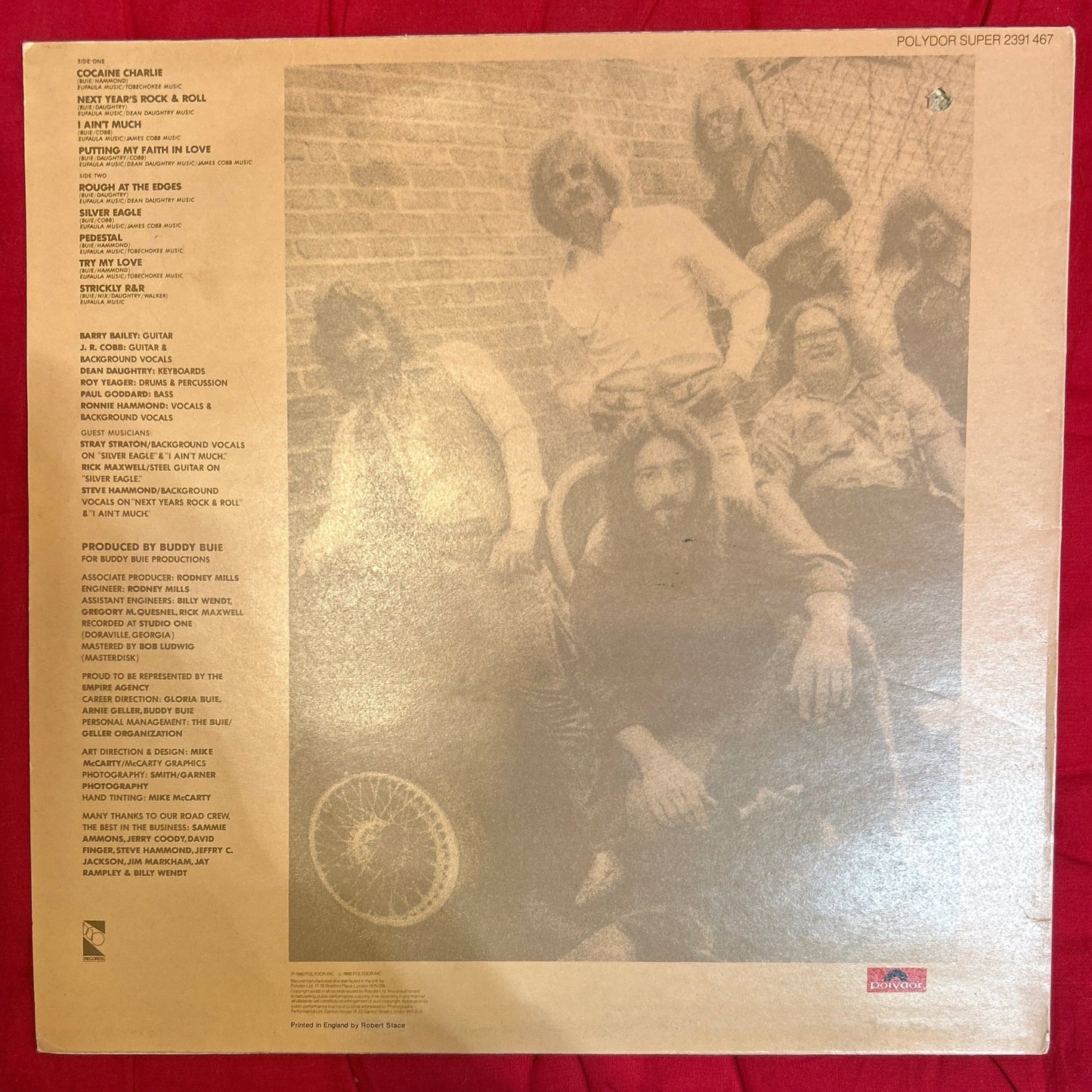 LP Atlanta Rhythm Section – The Boys From Doraville Ed. Inglesa 2ª mano - DISCOS NAKASHA
