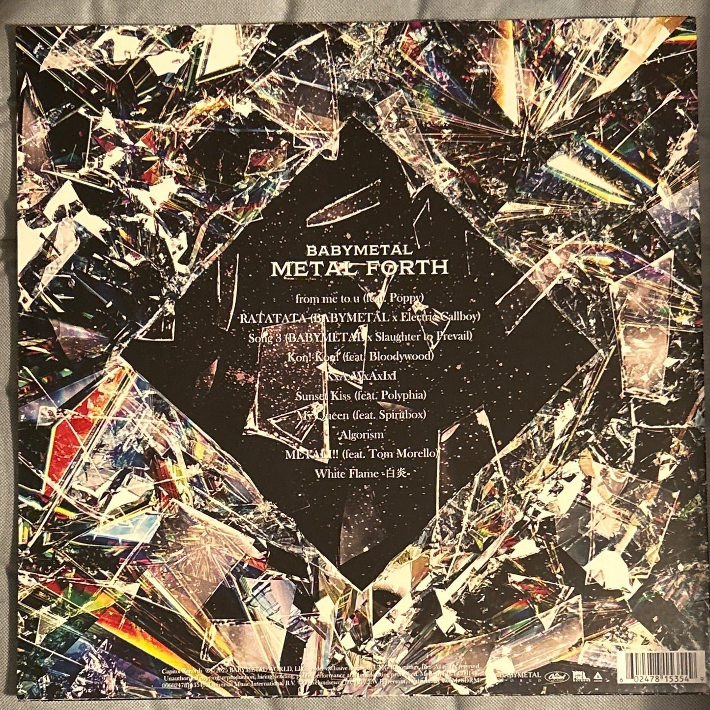 LP Babymetal – Metal Forth 2ª Mano - DISCOS NAKASHA