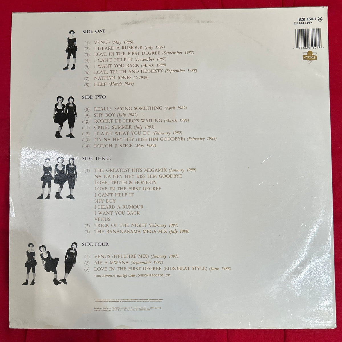 LP Bananarama – The Greatest Hits Collection 2ª Mano - DISCOS NAKASHA