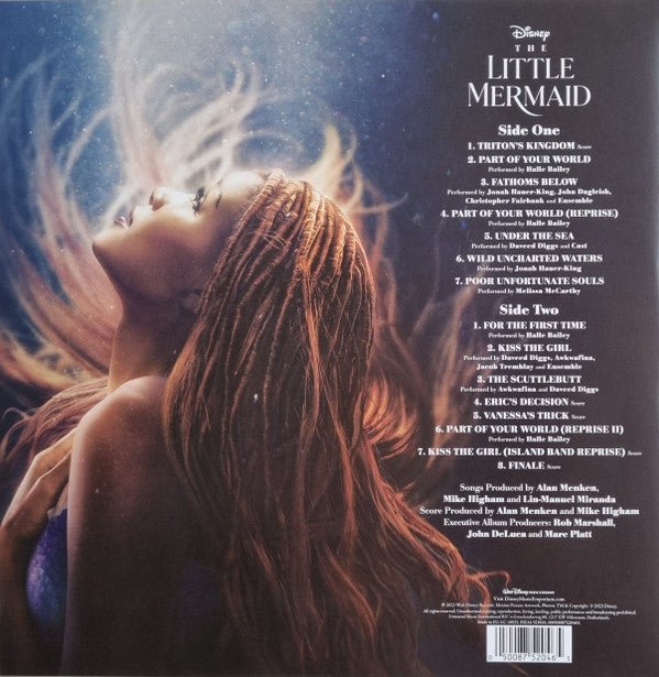 LP Banda Sonora - Alan Menken, Lin-Manuel Miranda, Howard Ashman – The Little Mermaid (La Sirenita) Nuevo precintado - DISCOS NAKASHA