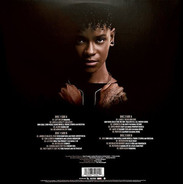 LP Banda Sonora - Black Panther: Wakanda Forever Nuevo precintado - DISCOS NAKASHA