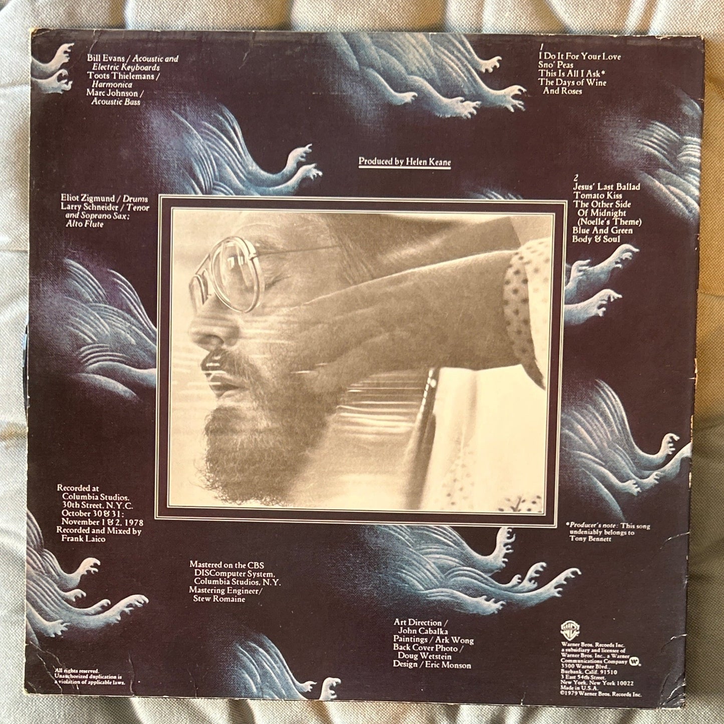 LP Bill Evans / Toots Thielemans – Affinity 2ª Mano - DISCOS NAKASHA