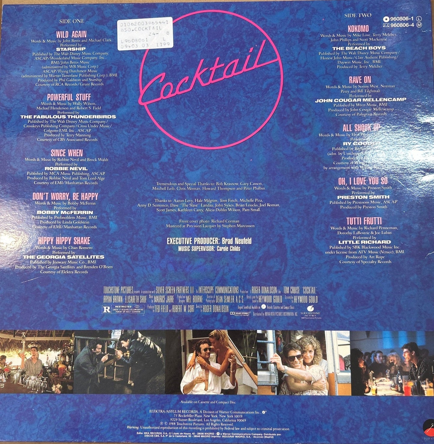 LP BSO - Cocktail 2ª Mano - DISCOS NAKASHA