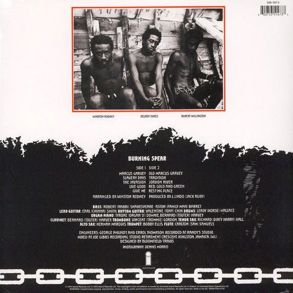 LP Burning Spear – Marcus Garvey Nuevo precintado - DISCOS NAKASHA