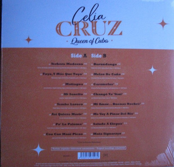 LP Celia Cruz – Queen Of Cuba Nuevo precintado - DISCOS NAKASHA
