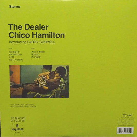 LP Chico Hamilton Introducing Larry Coryell – The Dealer Nuevo precintado - DISCOS NAKASHA