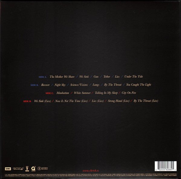 LP Chvrches – The Bones Of What You Believe (10 Year Anniversary Special Edition) Nuevo precintado - DISCOS NAKASHA