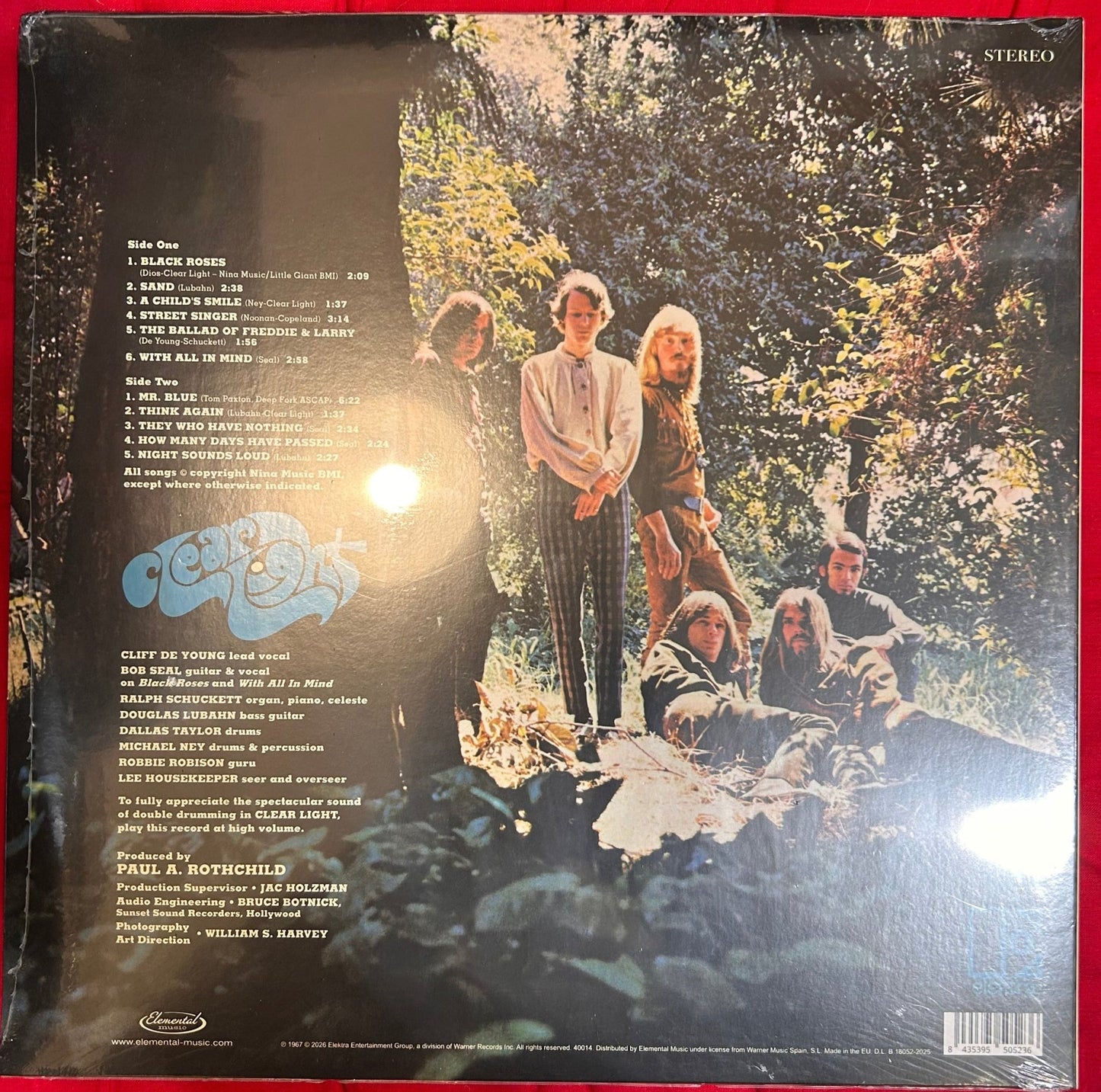 LP Clear Light – Clear Light Nuevo precintado - DISCOS NAKASHA
