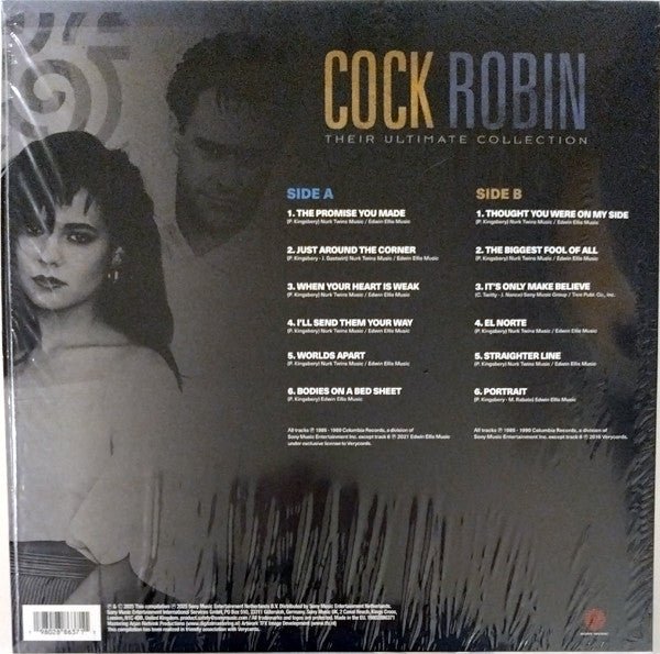 LP Cock Robin – Their Ultimate Collection Nuevo precintado - DISCOS NAKASHA