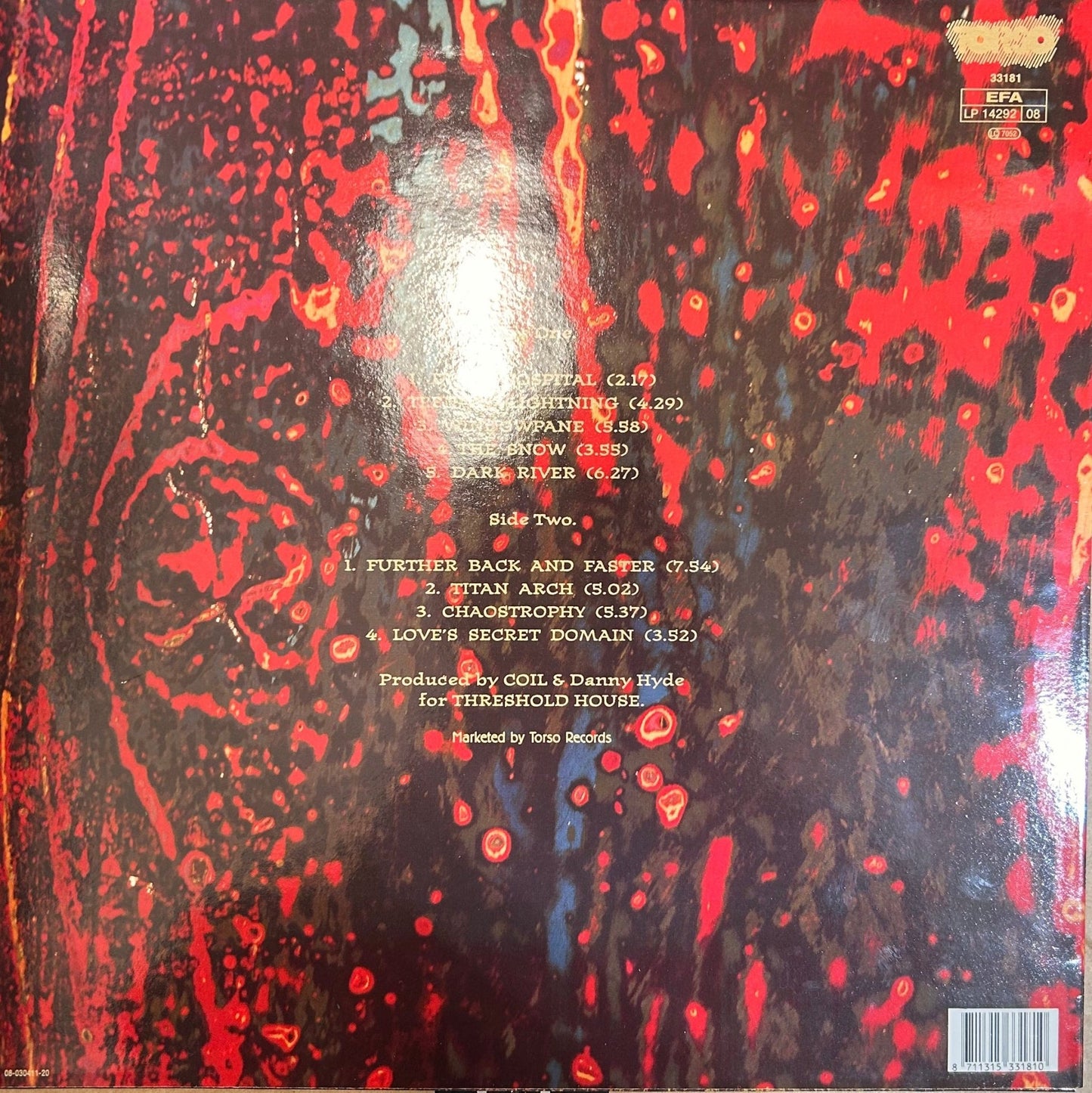 LP Coil – Love's Secret Domain 2ª Mano - DISCOS NAKASHA