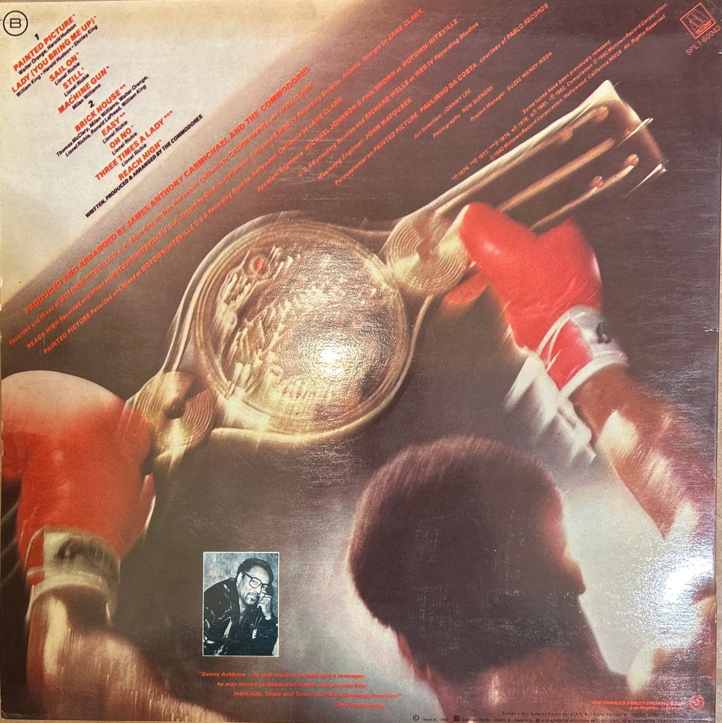 LP Commodores – All The Great Hits 2ª mano - DISCOS NAKASHA