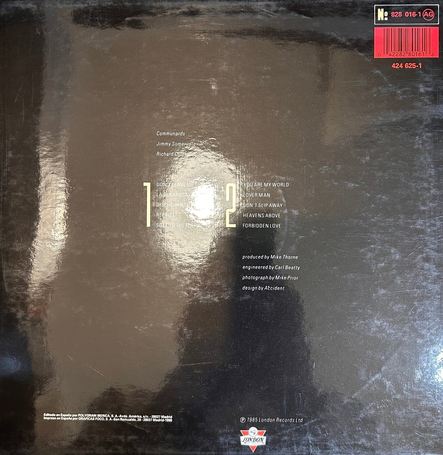 LP Communards – Communards 2ª Mano (Producto exclusivo recogida en tienda) - DISCOS NAKASHA
