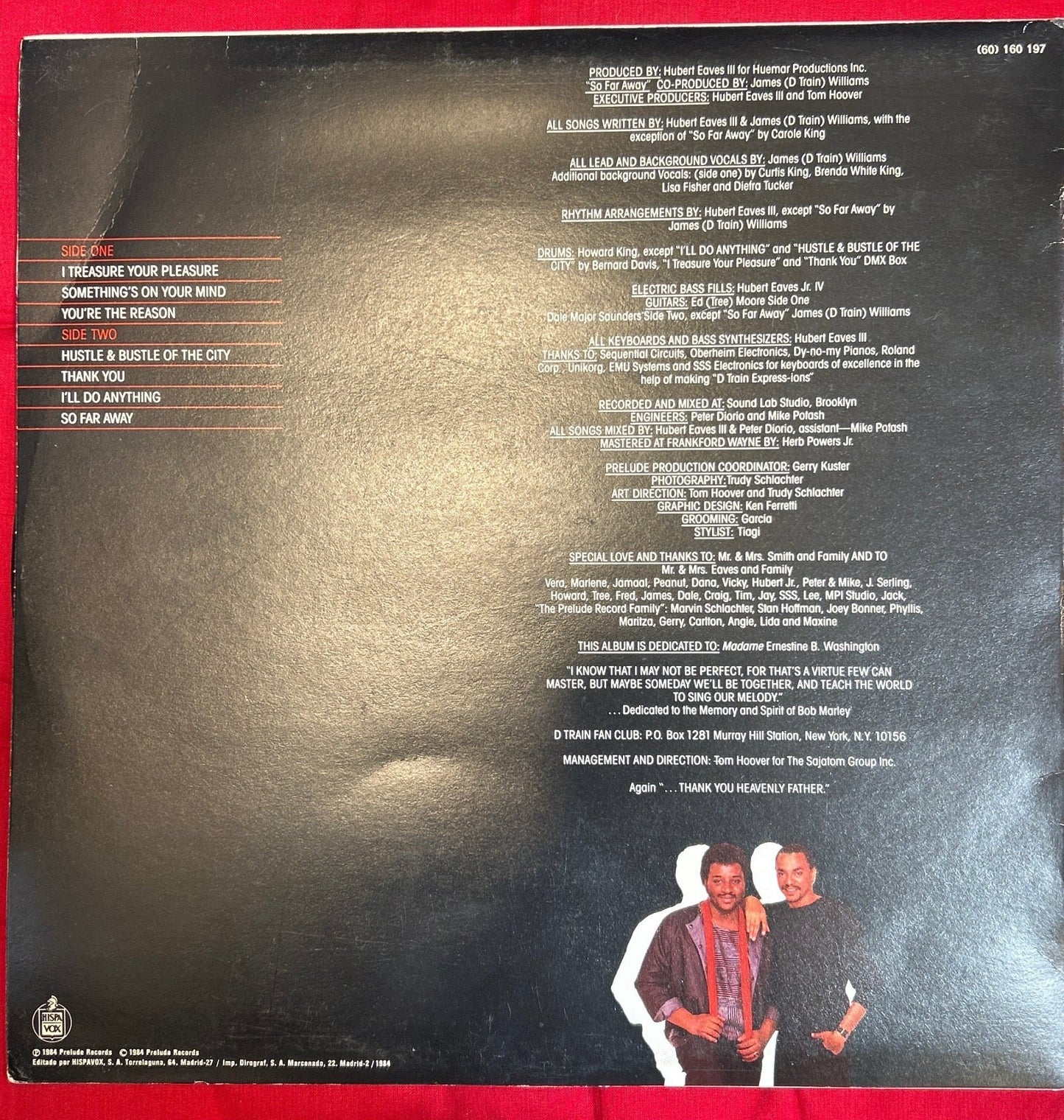 LP D Train – Something's On Your Mind 2ª Mano - DISCOS NAKASHA