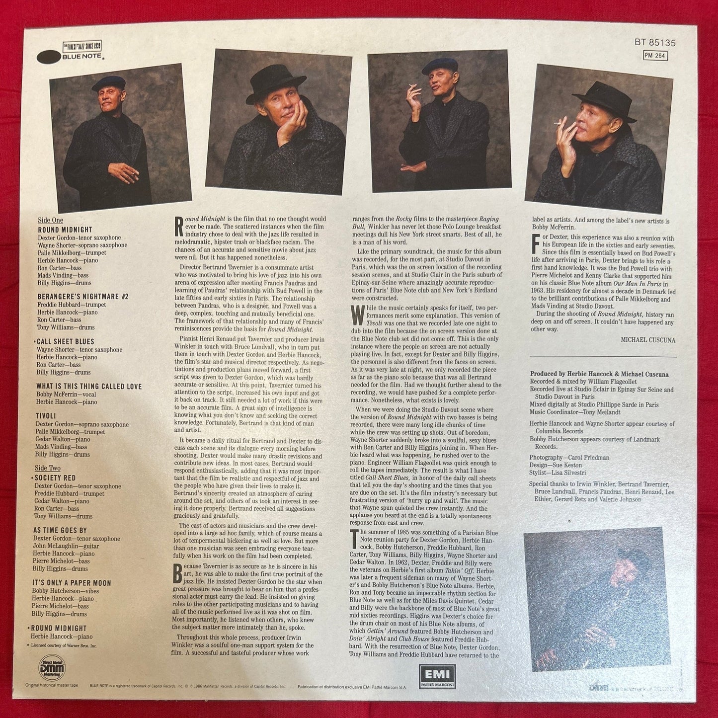 LP Dexter Gordon – The Other Side Of Round Midnight 2ª Mano - DISCOS NAKASHA