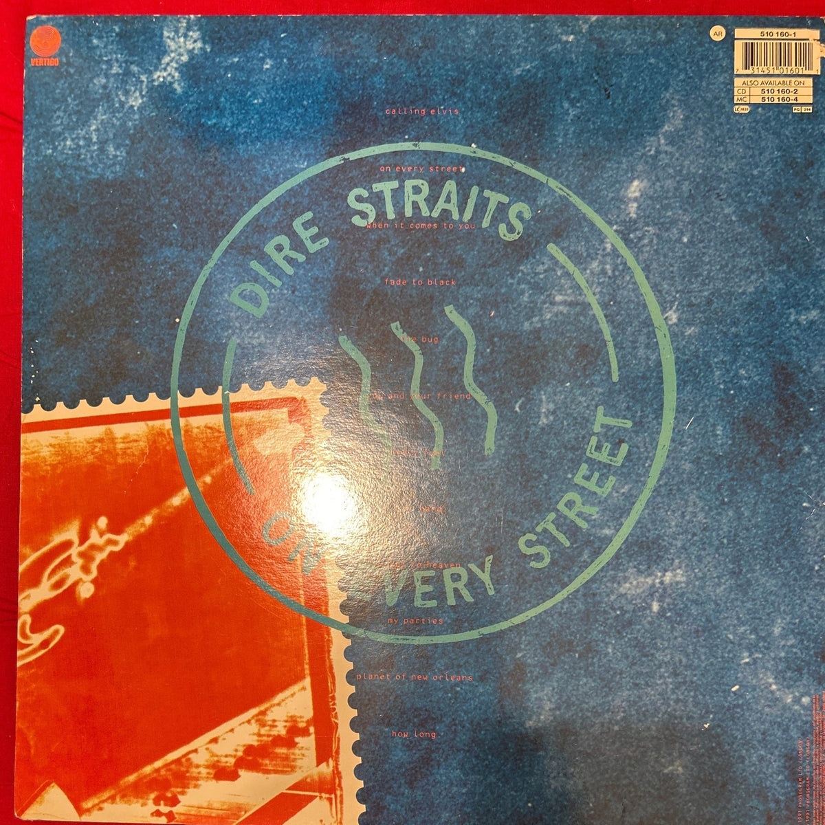 LP Dire Straits – On Every Street 2ª Mano - DISCOS NAKASHA