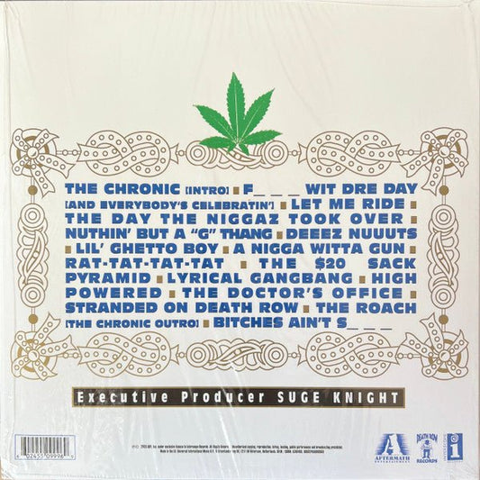 LP Dr. Dre – The Chronic Nuevo precintado - DISCOS NAKASHA