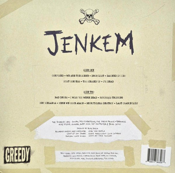 LP Dwarves – Jenkem Nuevo precintado - DISCOS NAKASHA