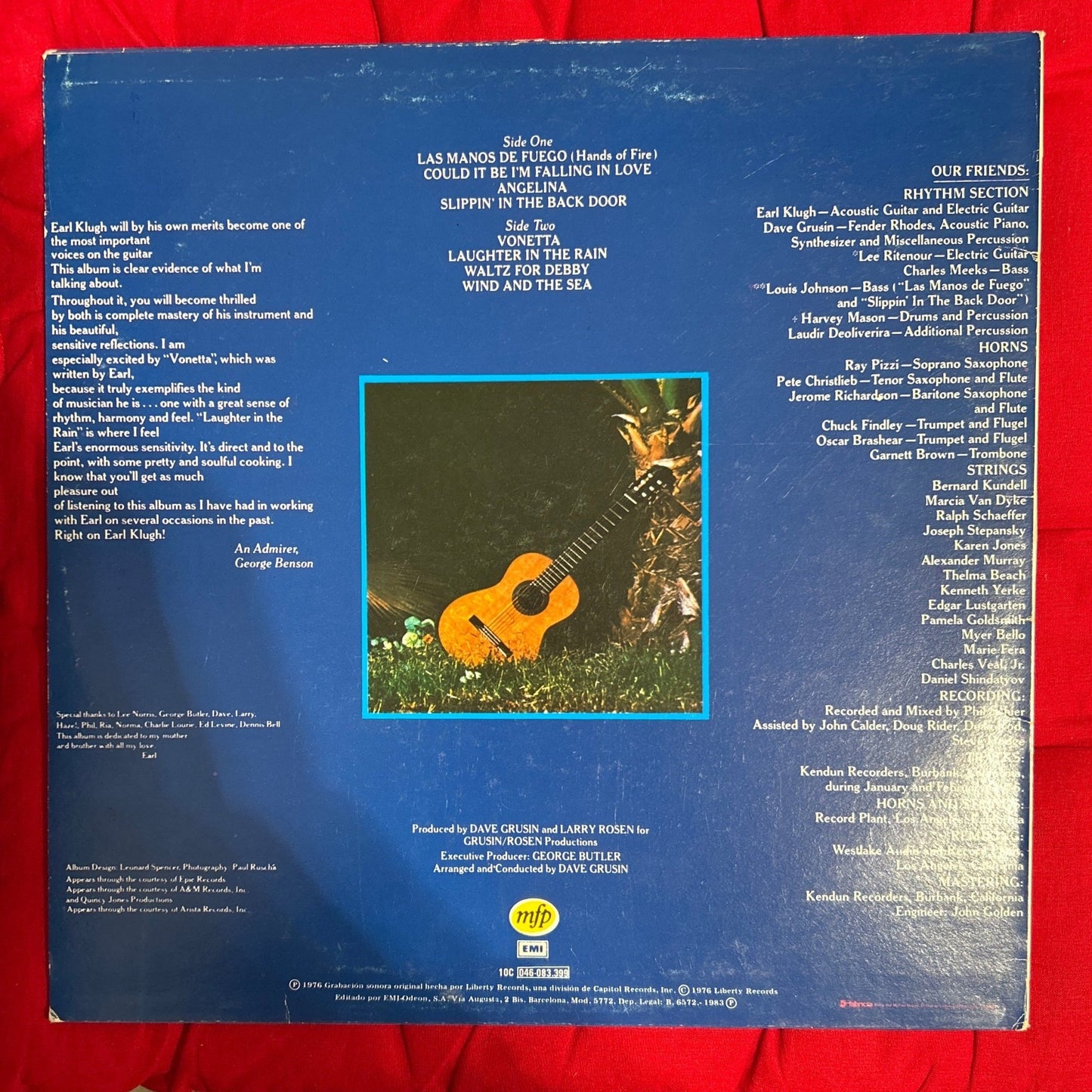 LP Earl Klugh – Earl Klugh 2ª Mano (Producto exclusivo recogida en tienda) - DISCOS NAKASHA
