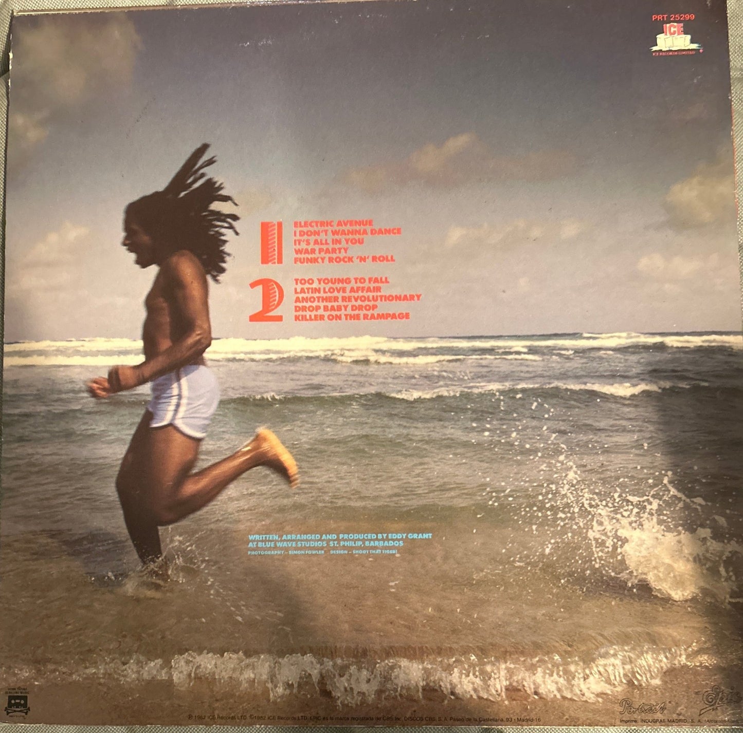 LP Eddy Grant – Killer On The Rampage 2ª Mano - DISCOS NAKASHA