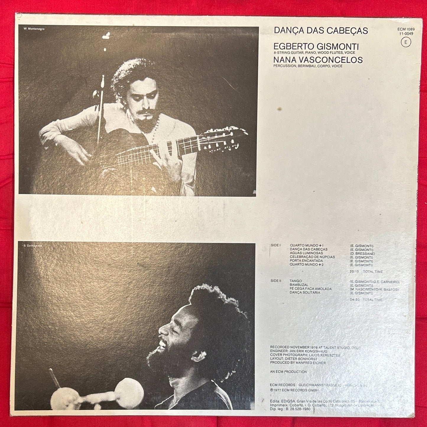 LP Egberto Gismonti – Dança Das Cabeças 2ª Mano - DISCOS NAKASHA