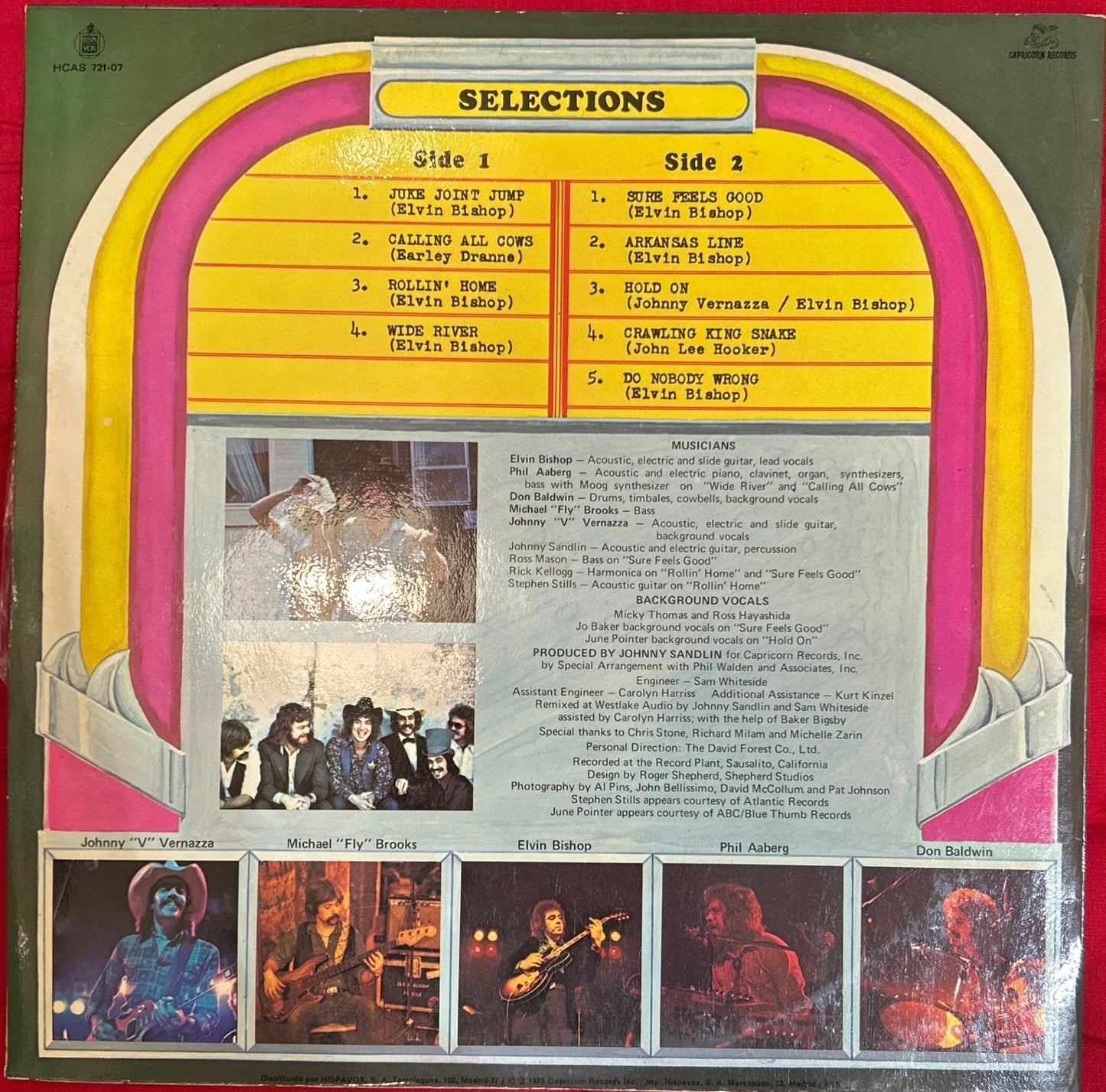 LP Elvin Bishop – Juke Joint Jump 2ª mano - DISCOS NAKASHA