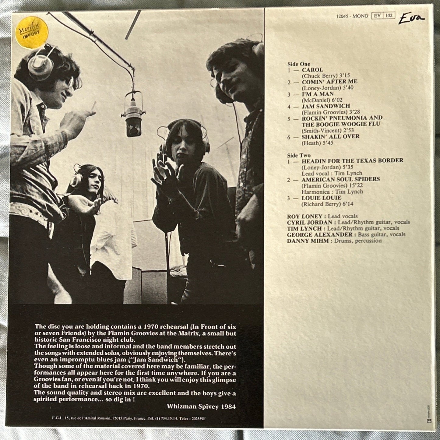 LP Flamin Groovies – Flamin Groovies '70 2ª Mano - DISCOS NAKASHA