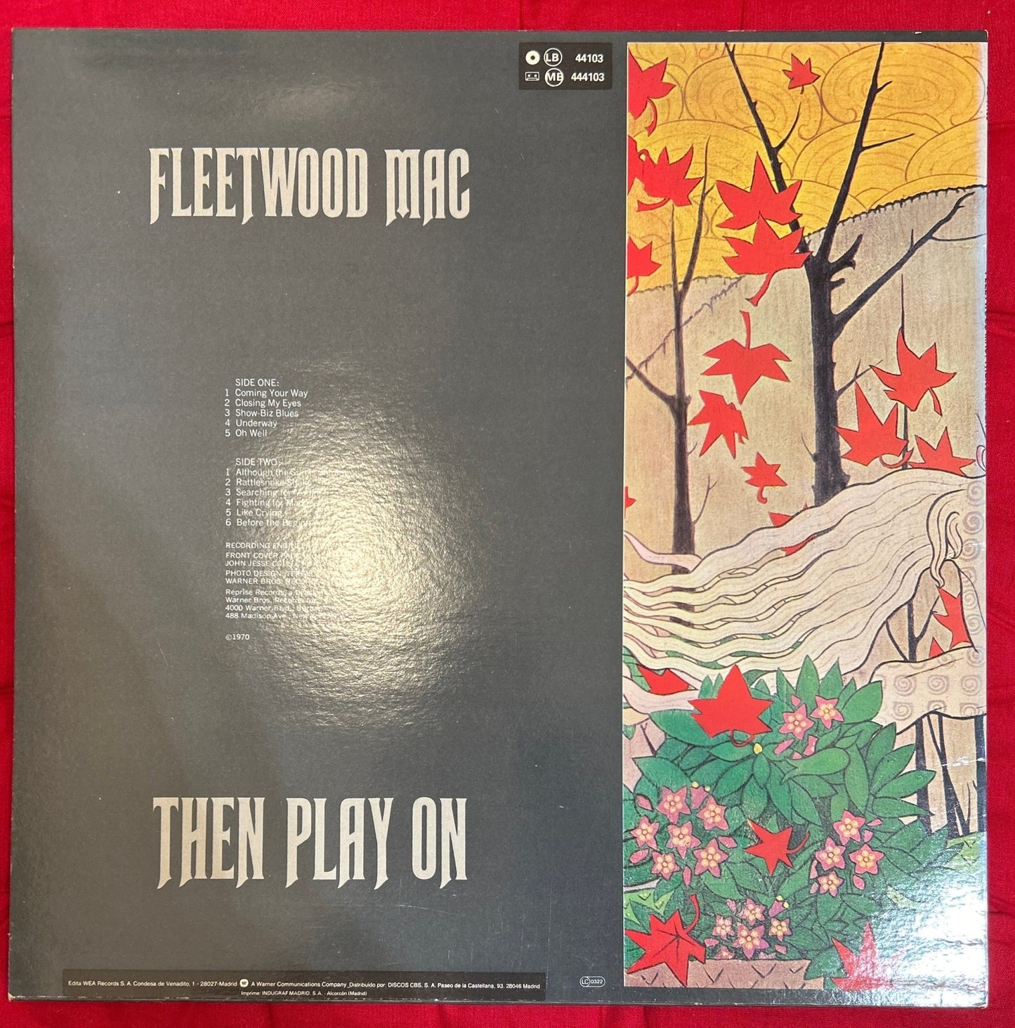 LP Fleetwood Mac – Then Play On 2ª mano - DISCOS NAKASHA
