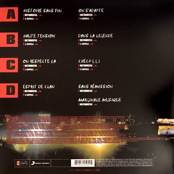 LP Fonky Family – Instrumentaux Et A Cappella Vol. 2 Nuevo precintado - DISCOS NAKASHA